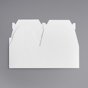 Papel retangular branco Take Out Hamburger Snack Lunch Chicken <span class=keywords><strong>Box</strong></span> com Fast Top - Product Image 6