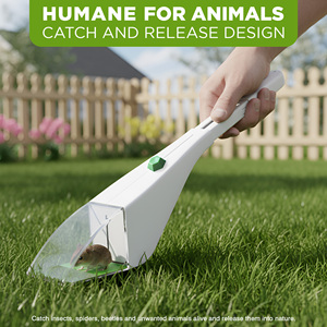 Attrape-insectes XXL à long manche, piège à araignées et insectes sans danger pour les humains, non toxique, écologique, pour la lutte antiparasitaire domestique - Product Image 6
