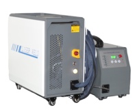 Machine de soudage laser à fibre HF refroidie par air 1500W, unité portable à énergie éolienne, nouvelle, facile à utiliser