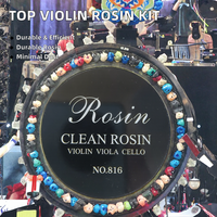 Most Competitive Natural Violin Rosin Low Dust Not Easily Broken Accessory for Violin Stringed Instruments Parts Accessories