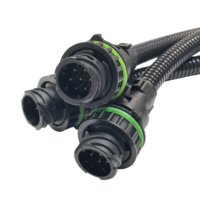 Connecteur de prise mâle-femelle automobile 7 broches, faisceau de câblage pour feux arrière de camion 967650-1 1718230-1