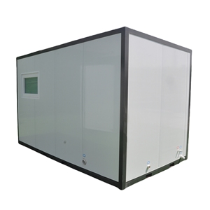 Contenedor de Oficina Móvil de Lujo de 20 Piezas, Casa Prefabricada de Acero con Techo Integrado Desmontable, Precio Competitivo de Envío - Product Image 5