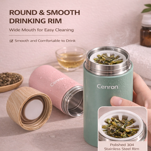 Gobelet thermique en acier inoxydable résistant au froid pour la maison, bouteille d'eau isolante de 6 à 12 heures pour les voyages, vaisselle sous vide - Product Image 3