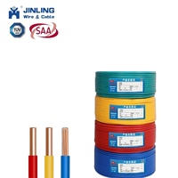 Rauch armes Halogen BV 2, 5 mm2 4 mm2 6 mm2 Hart kupferdraht 450 750V PVC-isoliertes Kabel