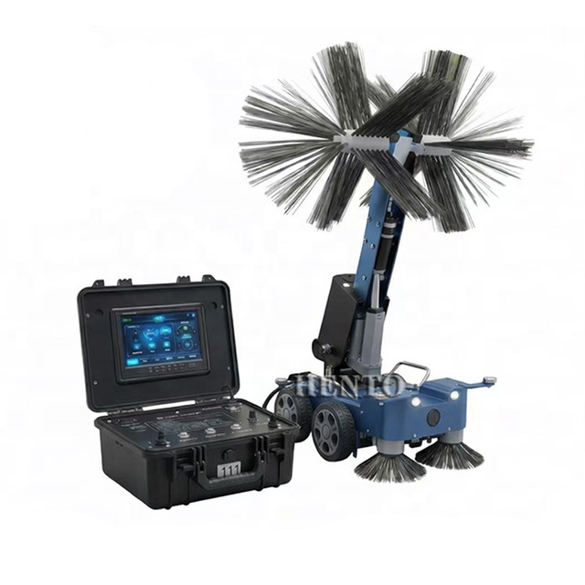 High Performance Pipeline Cleaning Robot / Ac Duct Cleaning Robot Machine / Air Conditioning Duct Cleaning Equipment