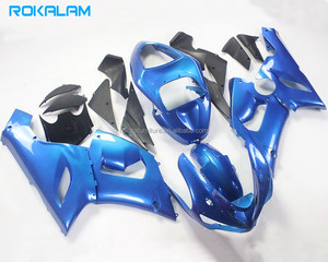 Kit de Carenado Azul Brillante para <span class=keywords><strong>Kawasaki</strong></span> <span class=keywords><strong>Ninja</strong></span> ZX-6R <span class=keywords><strong>2005</strong></span> 2006, <span class=keywords><strong>ZX6R</strong></span> <span class=keywords><strong>636</strong></span> 05 06, Piezas de Repuesto ABS - Product Image 1