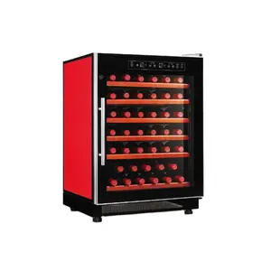 Equipamento do refrigerador Compressor incorporado comercial Refrigerador do vinho tinto