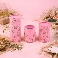 Emballage de tube cylindrique en papier cartonné écologique personnalisé pour les soins de la peau, sérum, parfum, tubes en papier pour cosmétiques