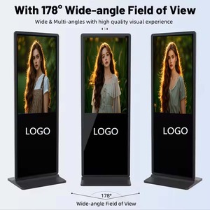 Pantalla LCD Táctil Vertical Interactiva para Interiores, con Soporte de Pie, para Publicidad Digital en Tiendas Minoristas, Disponible en Varios Tamaños, Venta al Por Mayor - Product Image 2