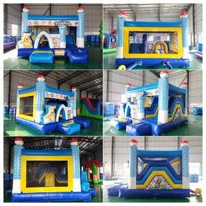Castillo Inflable Comercial de PVC con Diseño de Pikachu, con Tobogán, para <span class=keywords><strong>Alquiler</strong></span> en Fiestas y Eventos, Certificado CE EN71 - Product Image 6