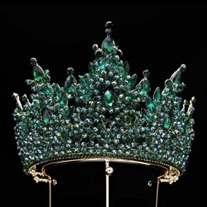 Tiara de Novia de Cristal con Rosas de Lujo para Novias, Concursos, Bailes de Graduación, Impresionante Tocado de Novia con Pedrería - Product Image 3