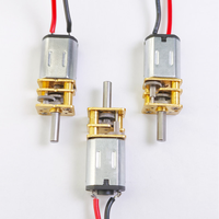 Moteur CC miniature TT Motor GM12-N20VA monophasé à faible régime, 12 mm N20, couple élevé, micro-moteur à engrenages brossé 2,4 V-12 V 0,1 W pour applications électriques