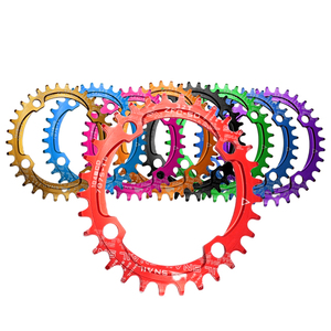 Ốc 104bcd Tốc Độ Duy Nhất Hợp Kim Nhôm Xe Đạp Crankset Hẹp Rộng Chainwheel Cho Mtb BMX Đường Cruiser Trọng Lượng Nhẹ Mạnh Mẽ - Product Image 6