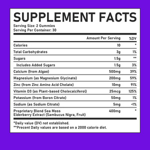 Gummies OEM à Marque Blanche Calcium Magnésium Zinc avec Supplément de Calcium pour Soutenir les Os, les Dents et la Santé Musculaire - Product Image 6