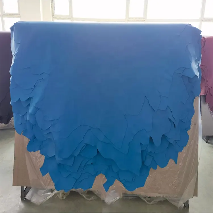 High Quality Wholesale price Genuine Cow Leather raw material spready type wet blue cow hides