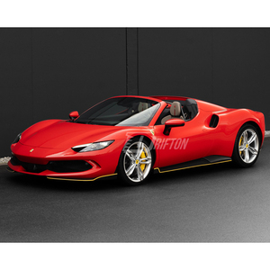 Faldones Laterales de Fibra de Carbono Estilo NOV 296 para Ferrari 296 GTB y GTS 2021-2025, Pieza de Alta Calidad, Proveedor de Fábrica - Product Image 3