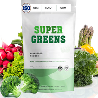 Poudre de super-aliments Bloom Nutrition Super Greens, mélange pour smoothie, poudre de super-aliments en carton
