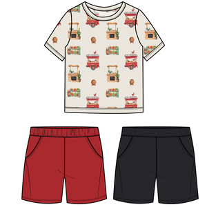 Boutique unisex baby pagliaccetto 2 pezzi body dress gonna shortie pagliaccetto mock up benvenuti a sostenere - Product Image 3