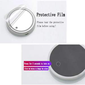 Posavasos LED para <span class=keywords><strong>Coche</strong></span> con Carga USB, Luz con Logotipo, Sensor <span class=keywords><strong>de</strong></span> Vibración Luminoso, Impermeable, para Crear Ambiente Interior en el Vehículo - Product Image 6