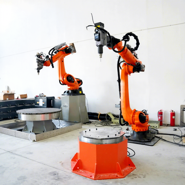 KUKA KR 210 R2700 Industrial Robot 6-Axis Arm 2700mm Milling Arm | PLC Gearbox High Performance Motor | Engine