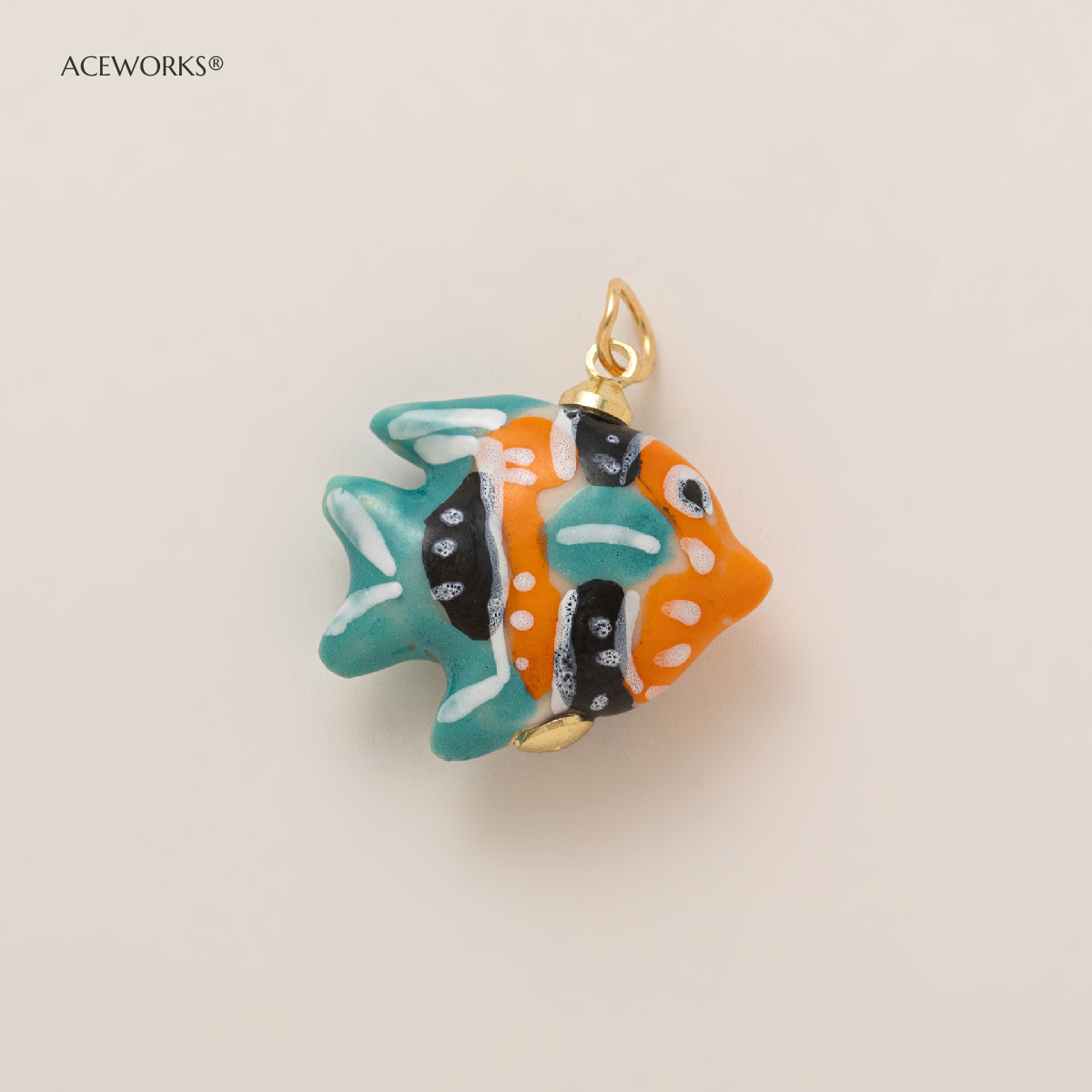 Orange fish-Gold