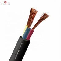 Kabel Tembaga Fleksibel Berlapis Karet YC 450/750V Tahan Cuaca Tahan Api Tugas Berat