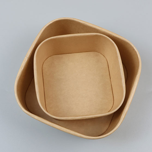 Regali ciotola biodegradabile monouso in fibra di bambù da asporto contenitore per alimenti in polpa Space Party Travel Kitchen Beer Discount Camping - Product Image 2