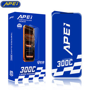 Protector de Pantalla de Vidrio Templado 2026, Borde Curvo 300C, Súper Antiexplosión, para <span class=keywords><strong>iPhone</strong></span> 17, 16, 15, <span class=keywords><strong>14</strong></span>, 13 Pro - Product Image 1