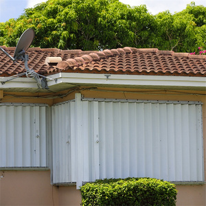 AS2047 TOMA アルミ製ストームルーバー アルミ製ハリケーンシャッター 手動巻き上げ式ハリケーンシャッター アコーディオンシャッター ハリケーン - Product Image 6