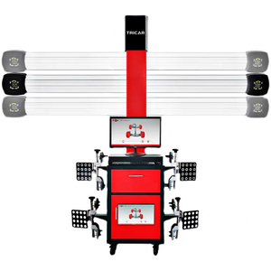 Vente chaude Auto Mobile 3D quatre roues alignement Machine <span class=keywords><strong>voiture</strong></span> 4 équipement d'alignement de roue avec armoire à outils de levage automatique et CE - Product Image 1
