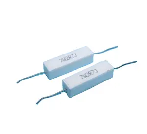 7W 2.7RJ 5W 2.7 ohms 2R7J Cimento Resistência Poder Resistência Resistor