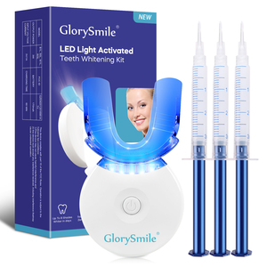 Glorysmile Kit LED pemutih gigi, 10 menit waktu dengan PAP Gel jarum suntik - Product Image 1