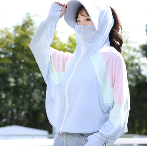 <span class=keywords><strong>Vêtements</strong></span> de <span class=keywords><strong>protection</strong></span> solaire d'extérieur pour femmes Veste ultra-légère à bord amovible UPF 50 + <span class=keywords><strong>UV</strong></span> pour femmes - Product Image 6