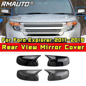 ฝาครอบกระจกมองข้างรถยนต์ ป้องกันรอยขีดข่วน ฝาครอบกระจกมองหลัง สำหรับ Ford Explorer 2011-2019 ชุดแต่งรถยนต์ อุปกรณ์ตกแต่งรถยนต์ - Product Image 2
