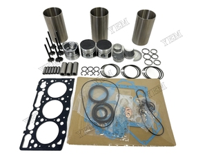 Kit de reconstruction de moteur D950 avec kit de joints, soupapes de moteur et jeu de roulements pour Kubota - Product Image 4