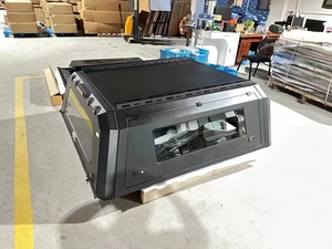 Toit rigide pliable en aluminium imperméable et antirouille pour Toyota Hilux Revo, pour pick-up, modification extérieure automobile, <span class=keywords><strong>Ranger</strong></span> - Product Image 2