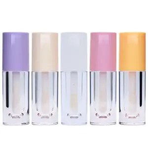 Big Wand Lipgloss Tubes Makeup Packaging Liquid Lipstick Lip gloss containers Empty Big Applicator Custom private label