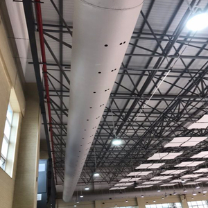 Bán chạy nhất B1 cấp độ chống cháy fabosen hệ thống ống dẫn không khí vải công nghiệp cho kho dược phẩm năng lượng hoạt động tiếng ồn thấp - Product Image 3