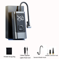 12V DC Double Cylinder Digital Wired Car Air Compressor Portable 150psi Tire Inflator Pump ABS Electric