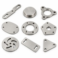 Pièces de découpe laser métalliques OEM personnalisées, service de découpe laser CNC pour acier inoxydable 304, aluminium 5052, OEM ODM