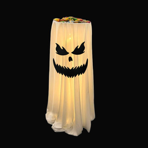LANJO Nuevo Adorno de Sombrero de Calavera Fantasma para Decoración de Puerta Interior, Diseño Personalizado para Adultos, Ideal para Fiestas de Halloween - Product Image 3