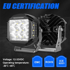 Tuosheng, versión mejorada, 5 pulgadas, alto brillo, amarillo y blanco, faro LED para camión, todoterreno, SUV, ATV, <span class=keywords><strong>Jeep</strong></span> - Product Image 4
