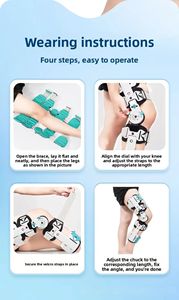 Inmovilizador de Rehabilitación Profesional, Soporte Ortopédico Ajustable para la Rodilla, Ortesis Articulada Postoperatoria, Rodilleras y Coderas - Product Image 3