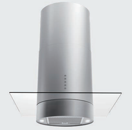<span class=keywords><strong>Cappa</strong></span> aspirante moderna bianca a isola, a soffitto, sospesa <span class=keywords><strong>per</strong></span> cucina a vista - Product Image 2