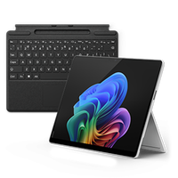 Microsoft Surface Pro 11.ª Edición, Ordenador Portátil 2 en 1, Pantalla Táctil de 13 Pulgadas, Laptop Empresarial con Snapdragon X