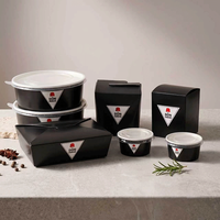 Boîte à hot-dogs en papier kraft écologique, conteneur alimentaire biodégradable à clapet, boîte à collation personnalisée avec logo imprimé