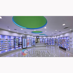 <strong>Big</strong> Chain Retail <strong>Shop</strong> Wall Cabinet Supplier Retail <strong>Shop</strong> <strong>Medicine</strong> Counter <strong>Shop</strong> Led Light OEM - Product Image 5
