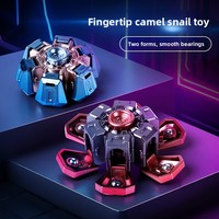 Gadget Antiestrés Creativo Transformable con Diseño de Mecha Gyrocool Inspirado en la Tecnología; Transformación Mecánica Explosiva