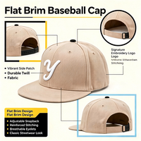 Gorra Snapback de Hip Hop, Poliéster Transpirable e Impermeable, Unisex, para Pesca, Cuatro Estaciones, Moderna, con Letras Bordadas, Visera Plana