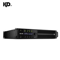 Amplificateur de puissance DSP de classe D 4 canaux 1000W/CH en métal pour système audio professionnel de sonorisation mobile, de scène, de bar lounge